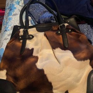 Independent Brand Leather and Suede material bag